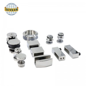 Accesorios de hardware de la puerta corredera de ducha de vidrio de acero inoxidable con la puerta corrediza de baño Roller de la puerta corrediza